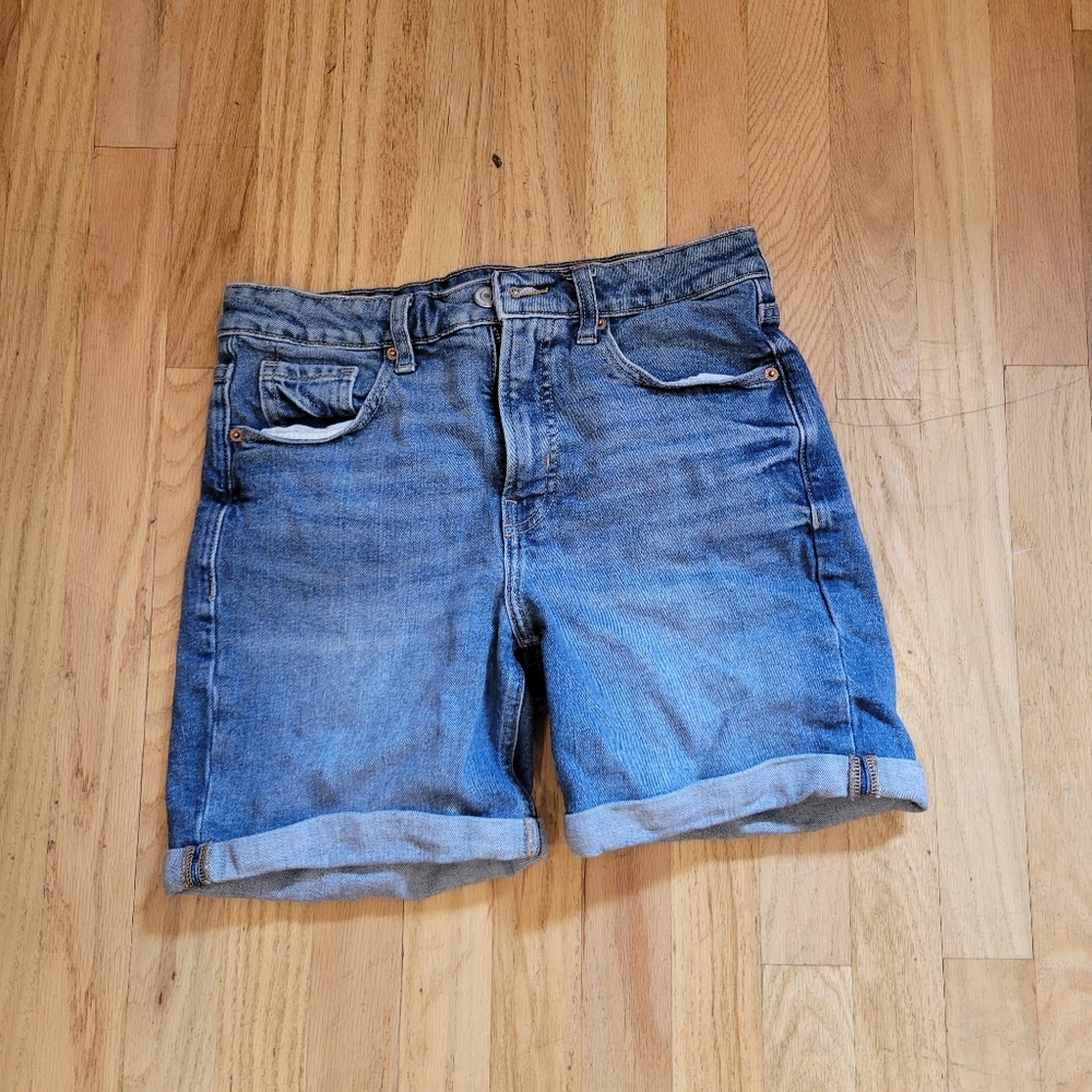 Old Navy Straight Blue Denim Jean Shorts